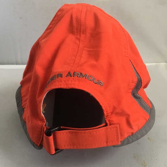 Under Armour Vibrant Orange and Gray Cap - Picture 3 of 3